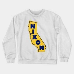 1972 California Likes Nixon Crewneck Sweatshirt